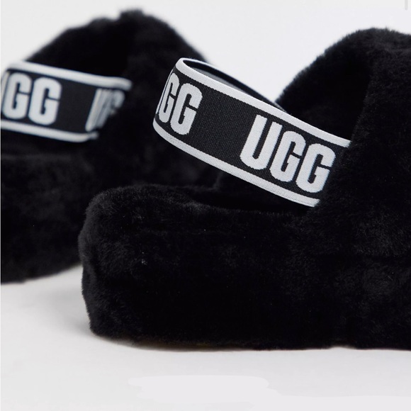 UGG Fluff Yeah Platform Slide Sandals - Picture 4 of 7